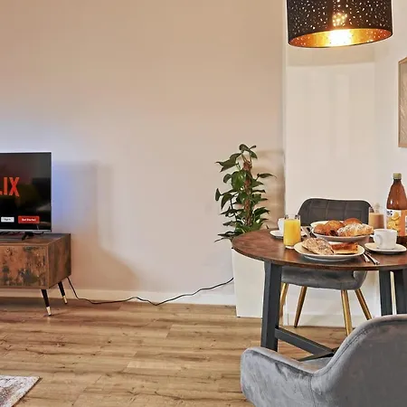 Near Messe! - Stay&dream - 50qm - - Kitchen - Netflix