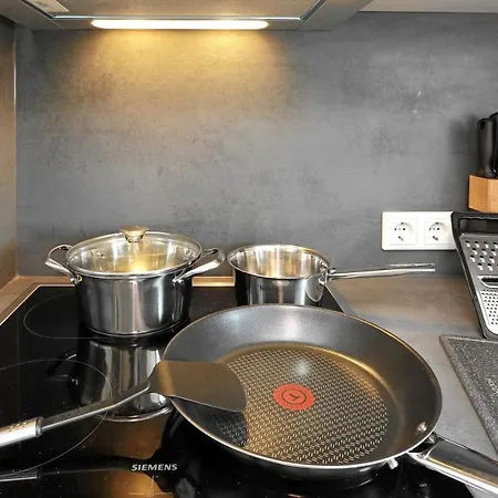 Near Messe! - Stay&dream - 50qm - - Kitchen - Netflix