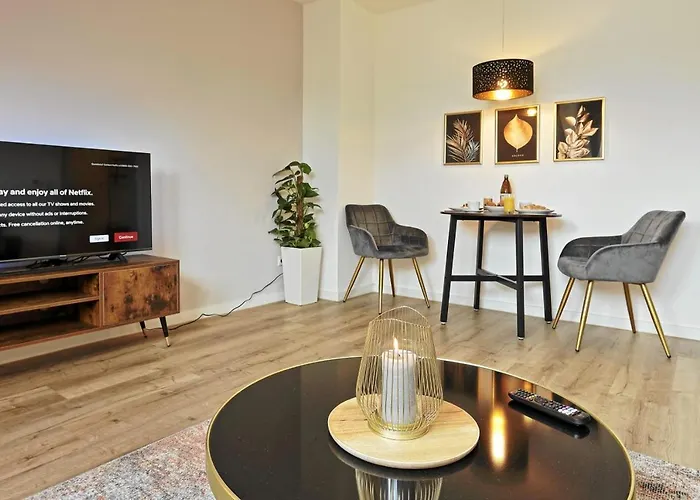 Near Messe! - Stay&dream - 50qm - - Kitchen - Netflix