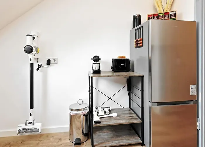 Daire Near Messe! - Stay&dream - 50qm - - Kitchen - Netflix