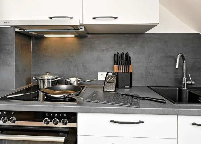 Apartment Near Messe! - Stay&dream - 50qm - - Kitchen - Netflix *