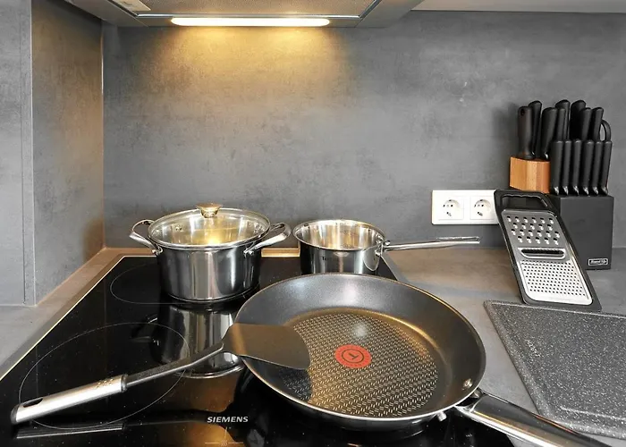 Near Messe! - Stay&dream - 50qm - - Kitchen - Netflix